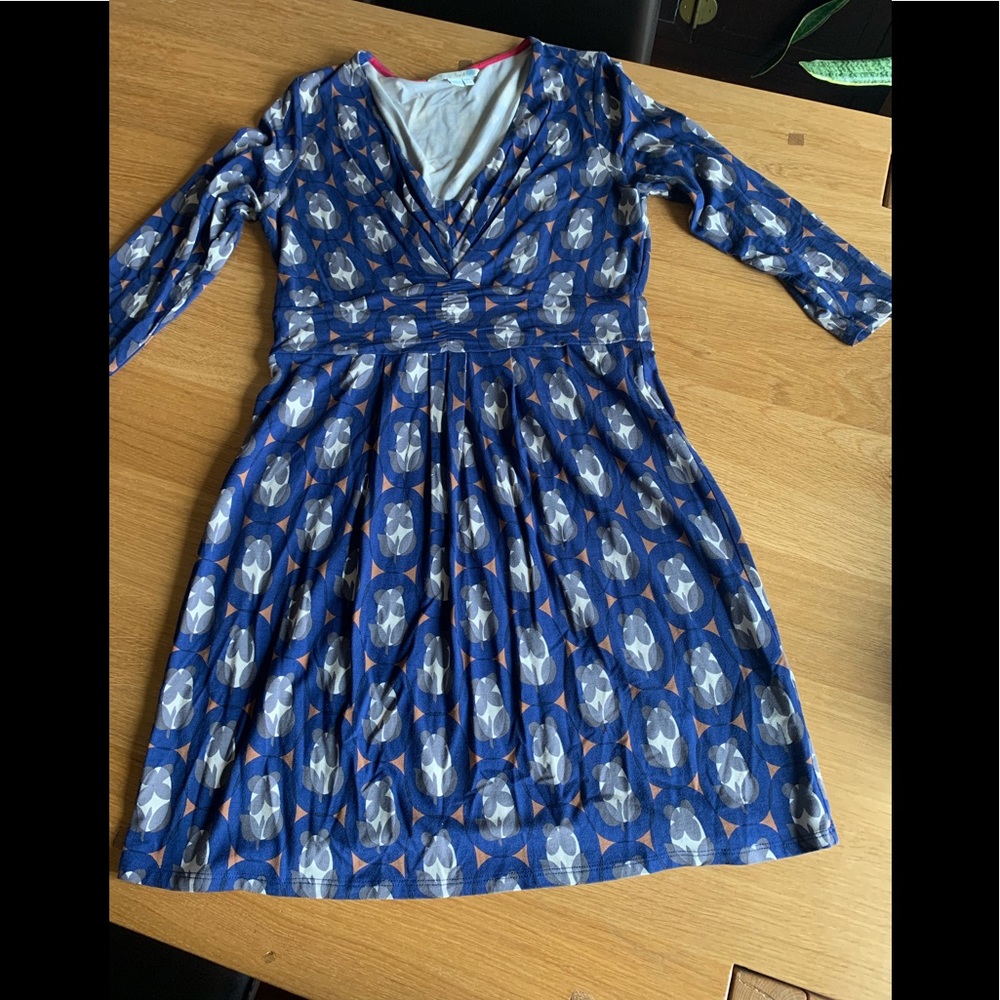 Boden 3/4 sleeve short dress